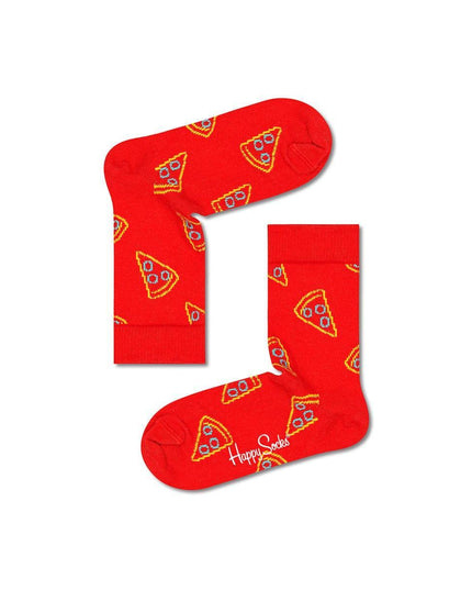 Happy Socks Kids Pizza Slice Sock Size 4-6Yrs-1875027506889887744