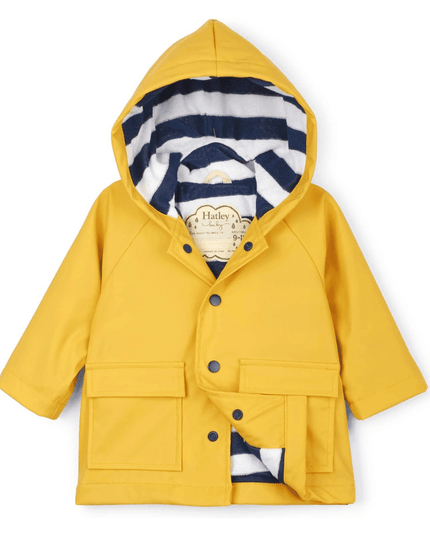 HATLEY Baby Raincoat | Yellow Size 9-12 Months-1875027408680259584