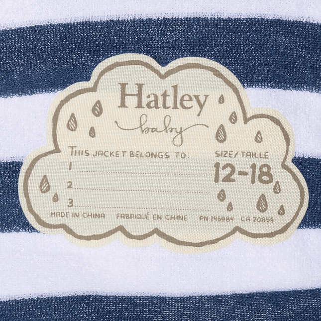 HATLEY Baby Raincoat | Yellow Size 9-12 Months-1875027408680259587