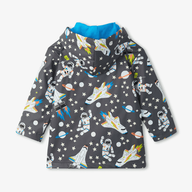 HATLEY Colour Changing Raincoat | Outer Space Size 10-1875027400136462336