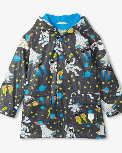 HATLEY Colour Changing Raincoat | Outer Space Size 10-1875027400136462337