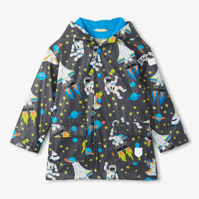 HATLEY Colour Changing Raincoat | Outer Space Size 10-1875027400136462337
