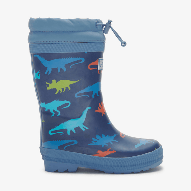 Hatley Rainy Rainbows Sherpa Lined Kids Rain Boots Size 8-1875027414518730754