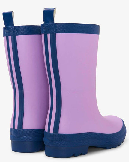HATLEY Matte Kids Rain Boots | Lalic & Navy size 10-1875027414392901633