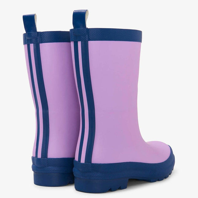 HATLEY Matte Kids Rain Boots | Lalic & Navy size 10-1875027414392901633