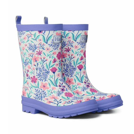 HATLEY Matte Kids Rain Boots | Wild Flowers size 4-1875027418528485376