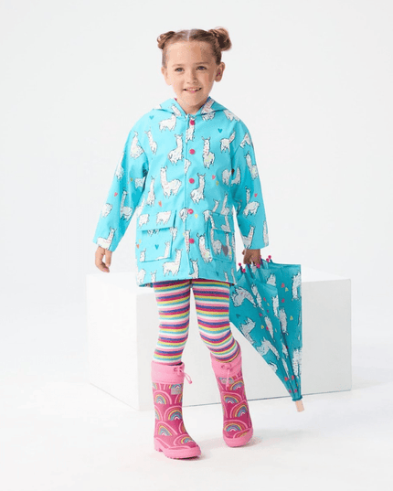 HATLEY Raincoat | Adorable Alpacas Size 3-1875027400270680065