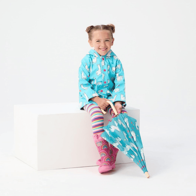 HATLEY Raincoat | Adorable Alpacas Size 3-1875027400270680066
