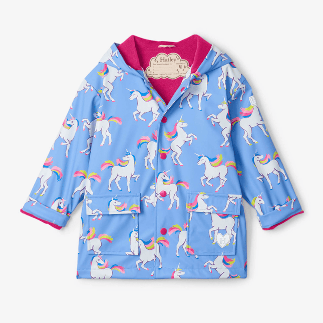 HATLEY Raincoat | Unicorn Sky Dance Size 3-1875027400551698434