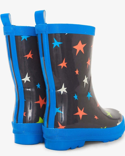 HATLEY Shiny Kids Rain Boots | Ombre Stars size 9-1875027419656753152