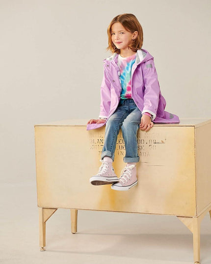 HATLEY Splash Rain Jacket | Lilac Size 4-1875027408957083649