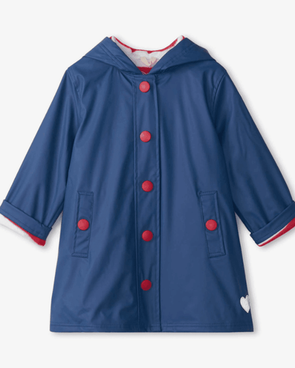 HATLEY Splash Rain Jacket | Navy & Red Size 3-1875027409217130496