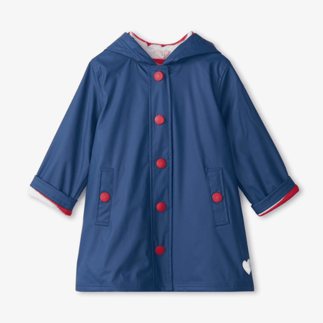 HATLEY Splash Rain Jacket | Navy & Red Size 3-1875027409217130496