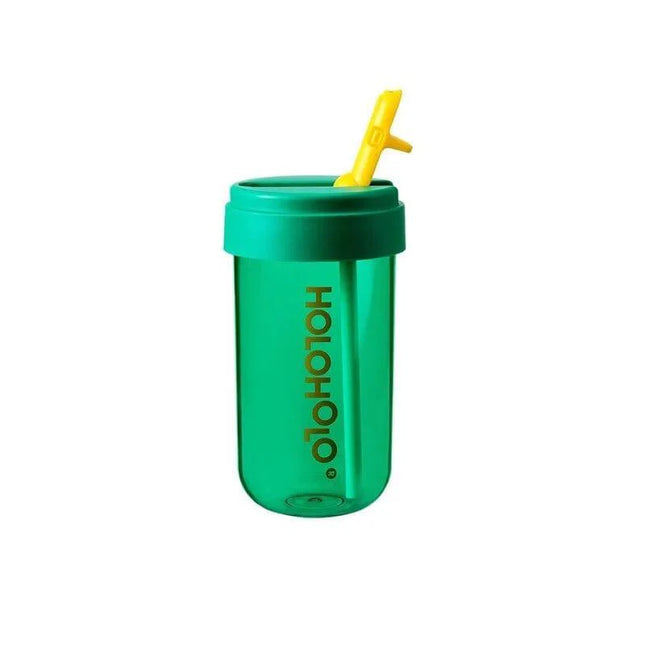 HOLOHOLO Heat-Resistant Reusable Coffee Cup Green 450ml-1875027422064283648
