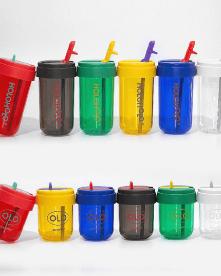 HOLOHOLO Heat-Resistant Reusable Coffee Cup Green 450ml-1875027422064283651