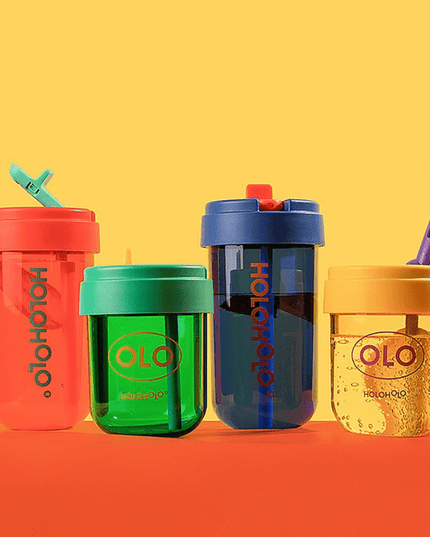 HOLOHOLO Heat-Resistant Reusable Coffee Cup Green 450ml-1875027422064283652