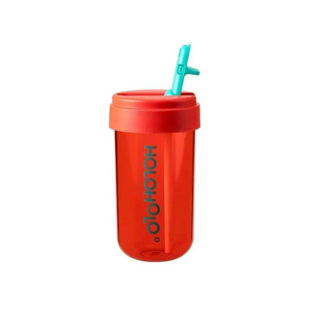 HOLOHOLO Heat-Resistant Reusable Coffee Cup Red 450ml-1875027421720350720