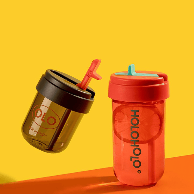 HOLOHOLO Heat-Resistant Reusable Coffee Cup Red 450ml-1875027421720350721