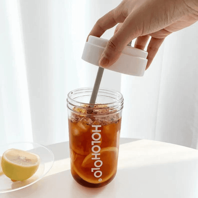 HOLOHOLO Heat-Resistant Reusable Coffee Cup White 300ml-1875027524958949385