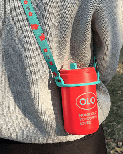 HOLOHOLO Thermo Coffee Cup 380Ml Red-1875027518088679432