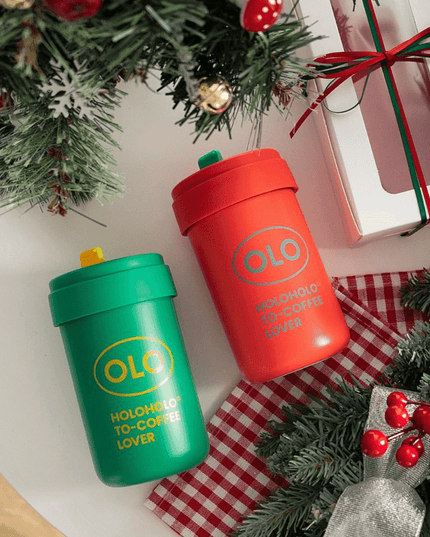 HOLOHOLO Thermo Coffee Cup 380Ml Red-1875027518088679426