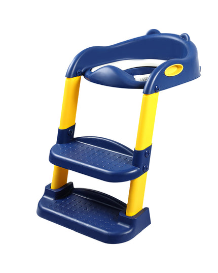 BoPeep Kids Toilet Ladder Blue-1864184338787209216