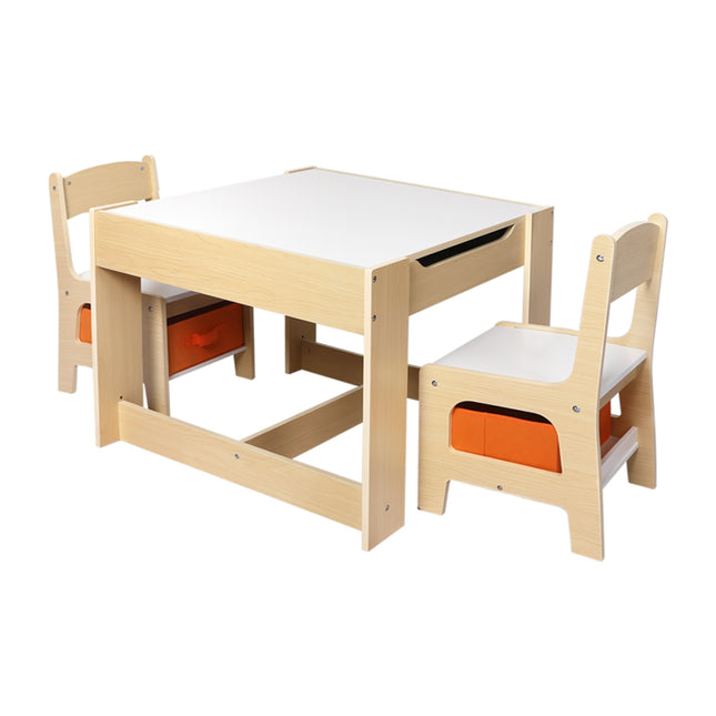 BoPeep Kids Table and Chair Set Storage-1864184317501116416