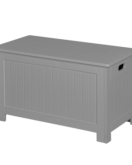 Levede Kids Toy Box Storage Chest Cabinet Grey-1864184635089620993
