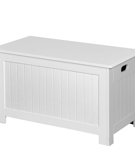 Levede Kids Toy Box Storage Chest Cabinet White-1864184634938626049