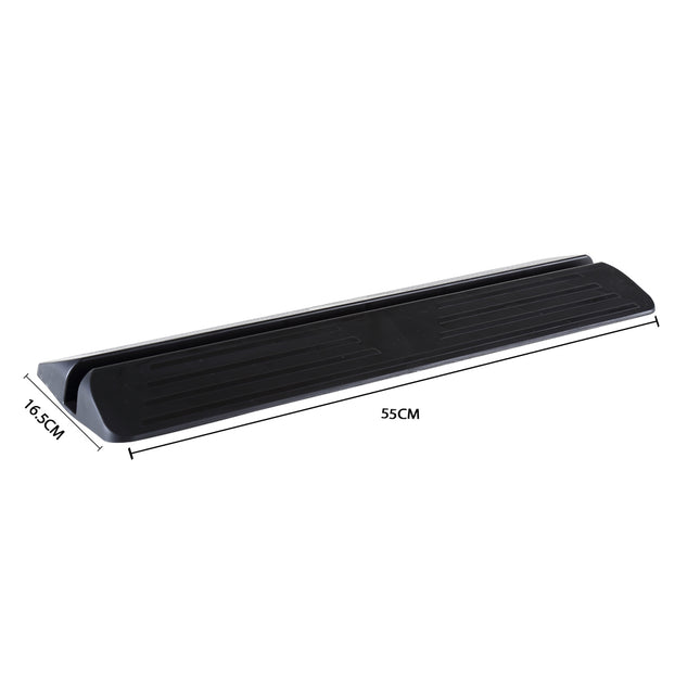 Levede Baby Safety Gate Adjustable Pet Black Ramp-1886651053223579650