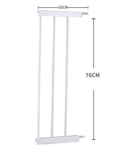 Levede Baby Safety Gate Adjustable Pet White 20cm Extension-1864183161550934018