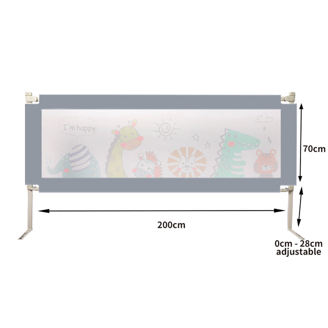 Bopeep Kids Baby Safety Bed Rail Guard Super King-1864184324644016130