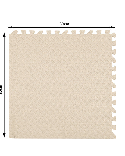 Bopeep EVA Foam Kids Play Mat Floor White-1864184322244874242