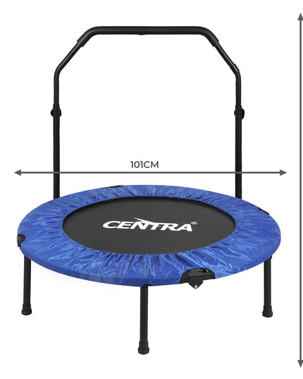 Centra 40" Foldable Mini Trampoline Rebounder Fitness-1894516809726562306