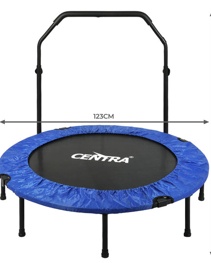 Centra 48" Foldable Mini Trampoline Rebounder Fitness-1894516809898528770