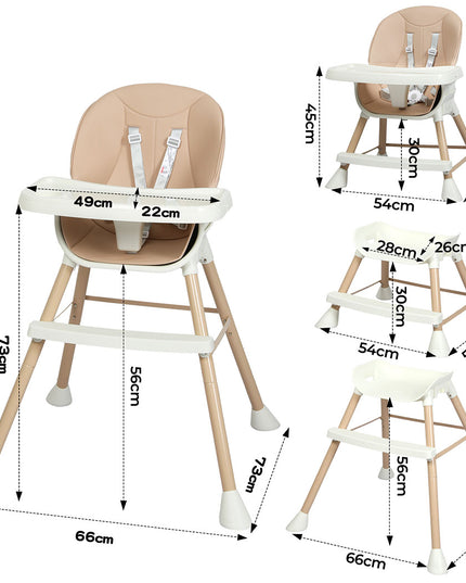Bopeep 6-In-1 Baby High Chair-1894516768643354626