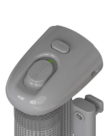 BoPeep Retractable Baby Safety Gates 150cm Grey 150 cm-1864184339366023172