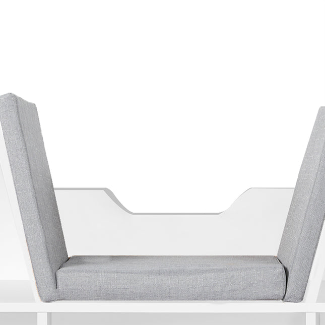 Levede Kids Bookcase Toys Box Shelf White-1864184635525828612