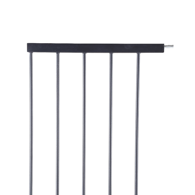 Levede Baby Safety Gate Adjustable Pet Black 45cm Extension-1864183162020696068