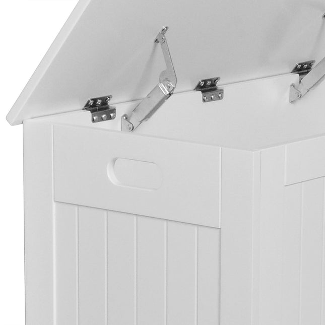 Levede Kids Toy Box Storage Chest Cabinet White-1864184634938626052