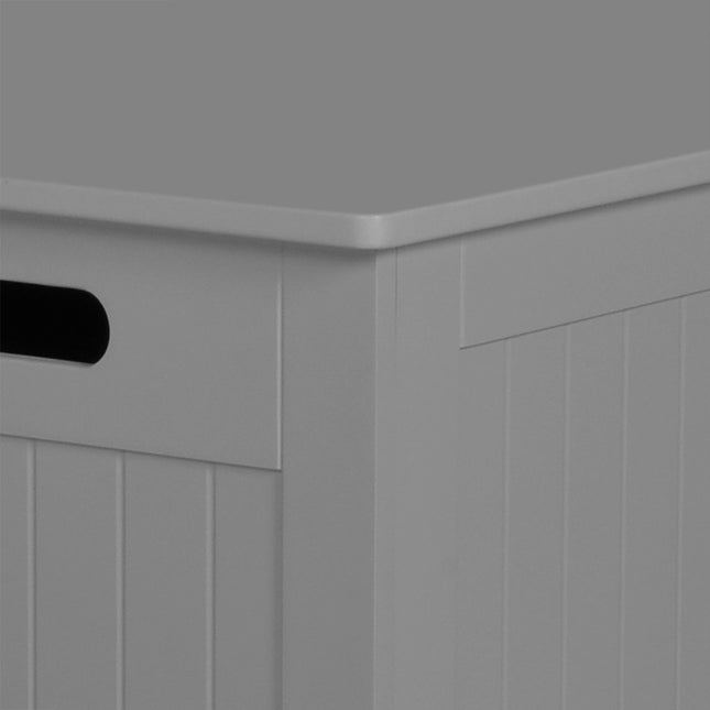 Levede Kids Toy Box Storage Chest Cabinet Grey-1864184635089620997