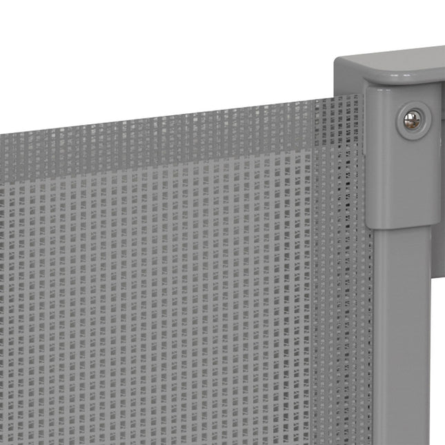 BoPeep Retractable Baby Safety Gates 150cm Grey 150 cm-1864184339366023173