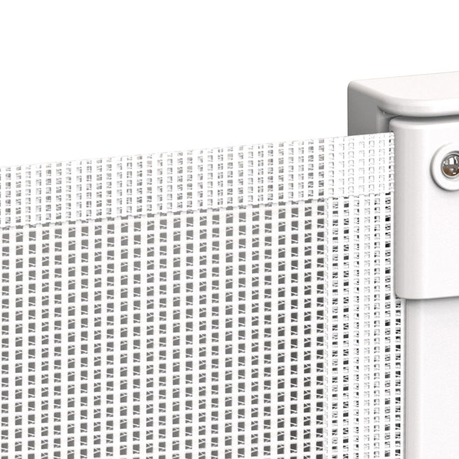 BoPeep Retractable Baby Safety Gates 300cm White 300 cm-1864184339819008005