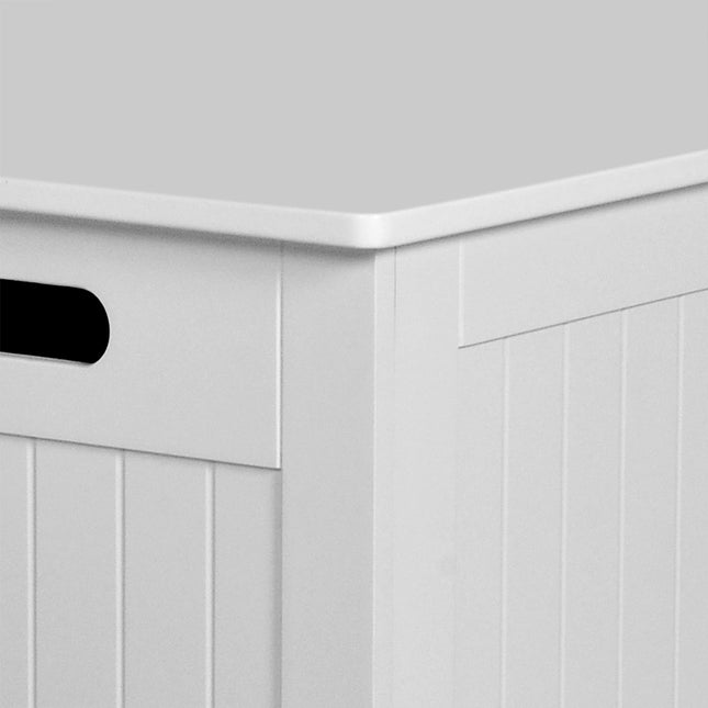 Levede Kids Toy Box Storage Chest Cabinet White-1864184634938626053