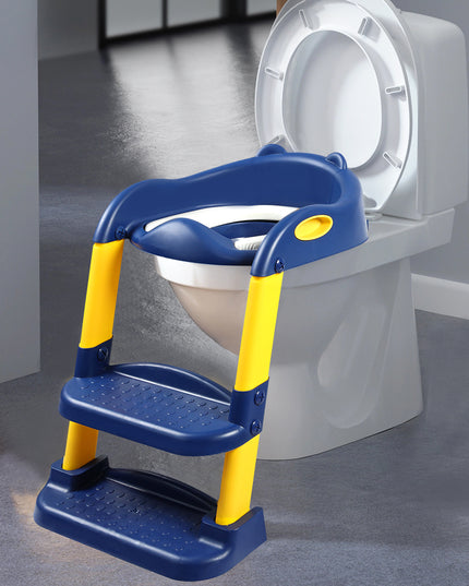 BoPeep Kids Toilet Ladder Blue-1864184338787209223