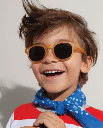 IZIPIZI kids sunglasses Junior Collection C - For 5-10 YEARS Sunset Pink-1875027536564588544