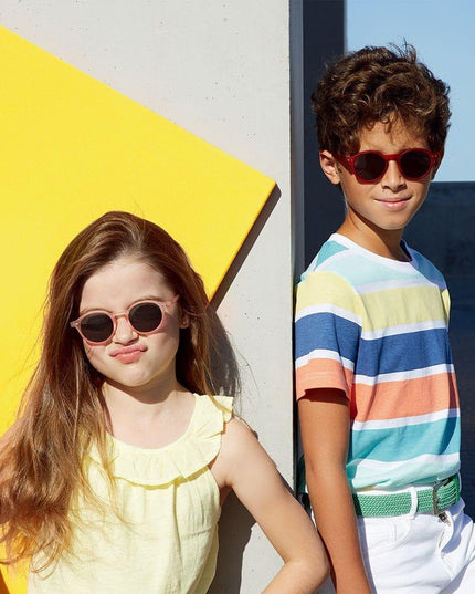 IZIPIZI kids sunglasses Junior Collection D - For 5-10 YEARS Red-1875027539932614656
