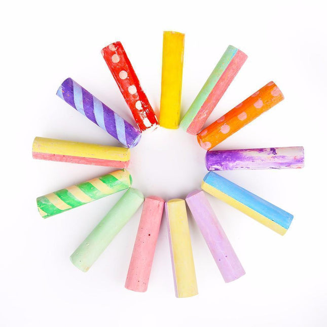 Jar Melo Washable Sidewalk Chalk - 24 Colours Kit-1875027521356042243