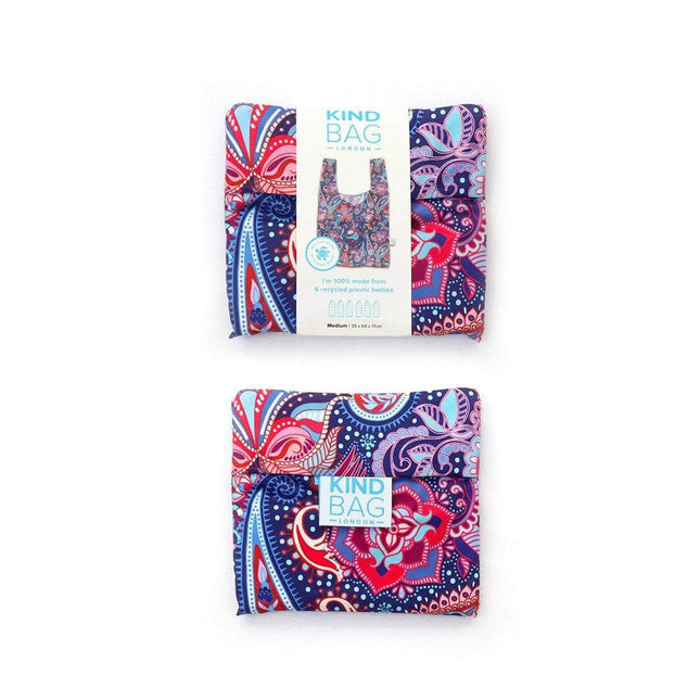 KIND BAG Reusable Bag - Medium| Boho Paisley-1875027451898368004