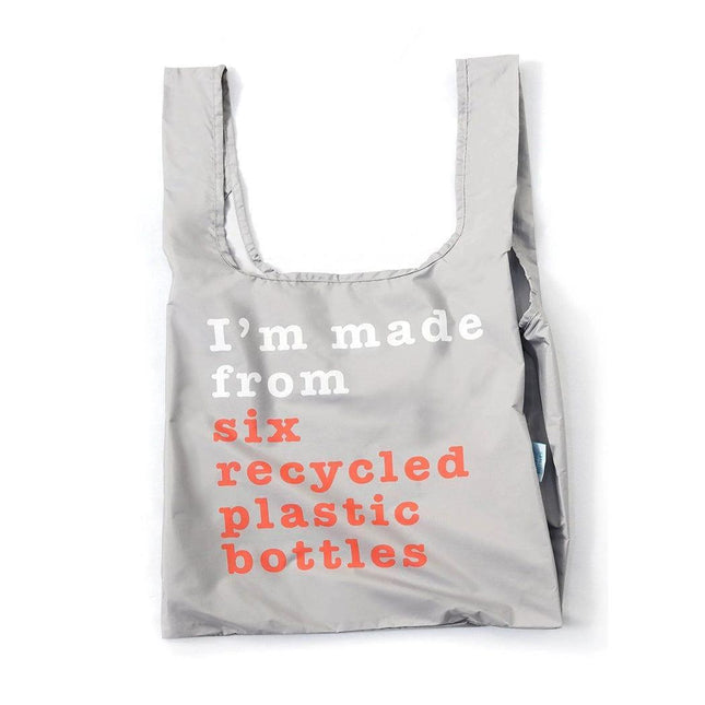 KIND BAG Reusable Bag - Medium| Recycle Grey & Coral-1875027453186019328